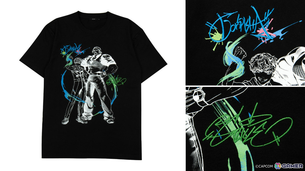 「スト6」ガイルと三人称・ドンピシャさんのコラボが決定!2人が肩を並べる描き下ろしアートの第0弾新アイテムをTGS2025にて先行販売の画像