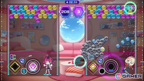 「QQQbeats!!!」はバブルシューティングと音楽ゲームの相性が抜群！オリジナルストーリーも楽しめる【先行プレイレポート】の画像10