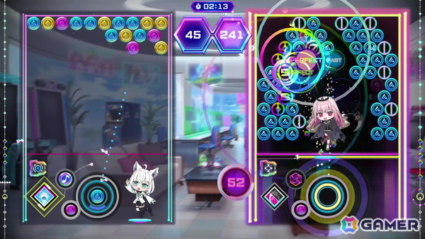 「QQQbeats!!!」はバブルシューティングと音楽ゲームの相性が抜群！オリジナルストーリーも楽しめる【先行プレイレポート】の画像17