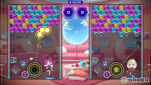 「QQQbeats!!!」はバブルシューティングと音楽ゲームの相性が抜群！オリジナルストーリーも楽しめる【先行プレイレポート】の画像8