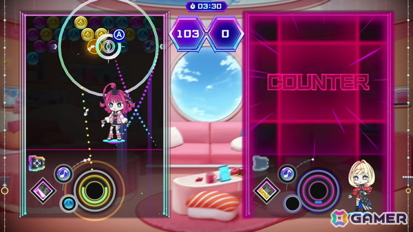 「QQQbeats!!!」はバブルシューティングと音楽ゲームの相性が抜群！オリジナルストーリーも楽しめる【先行プレイレポート】の画像9