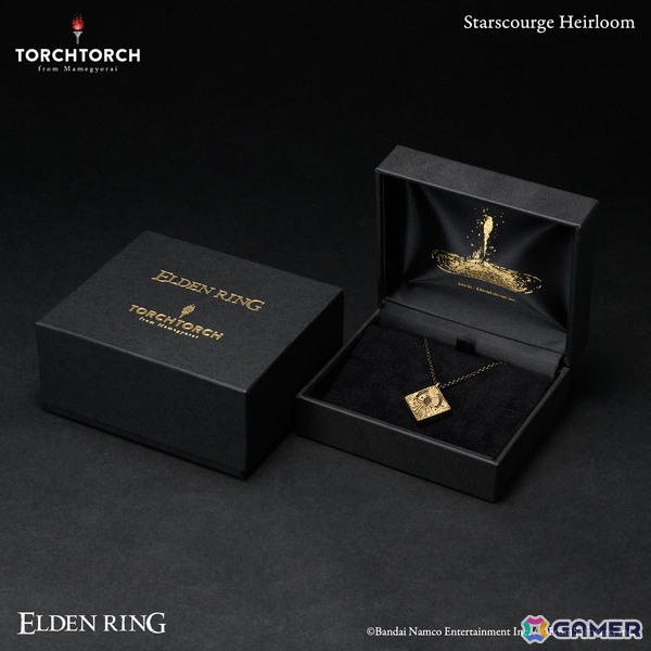 「ELDEN RING」TORCH TORCHのアクセサリーシリーズに「星砕きの伝承」「星見少女の伝承」が登場！アンティーク調のペンダントとして2026年3月に発売の画像5