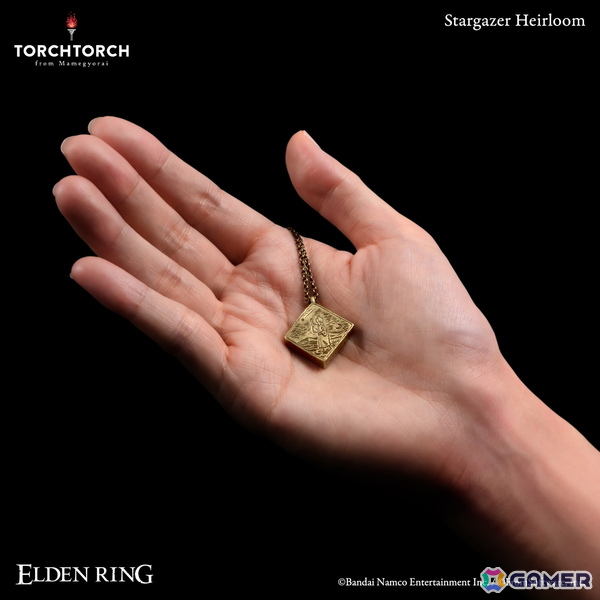 「ELDEN RING」TORCH TORCHのアクセサリーシリーズに「星砕きの伝承」「星見少女の伝承」が登場！アンティーク調のペンダントとして2026年3月に発売の画像6