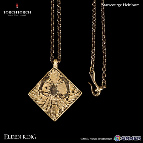 「ELDEN RING」TORCH TORCHのアクセサリーシリーズに「星砕きの伝承」「星見少女の伝承」が登場！アンティーク調のペンダントとして2026年3月に発売の画像7