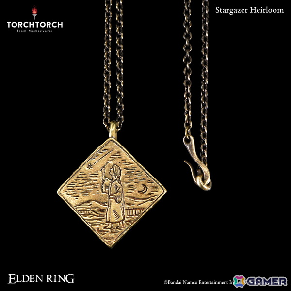 「ELDEN RING」TORCH TORCHのアクセサリーシリーズに「星砕きの伝承」「星見少女の伝承」が登場！アンティーク調のペンダントとして2026年3月に発売の画像8