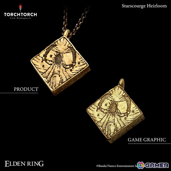 「ELDEN RING」TORCH TORCHのアクセサリーシリーズに「星砕きの伝承」「星見少女の伝承」が登場！アンティーク調のペンダントとして2026年3月に発売の画像9