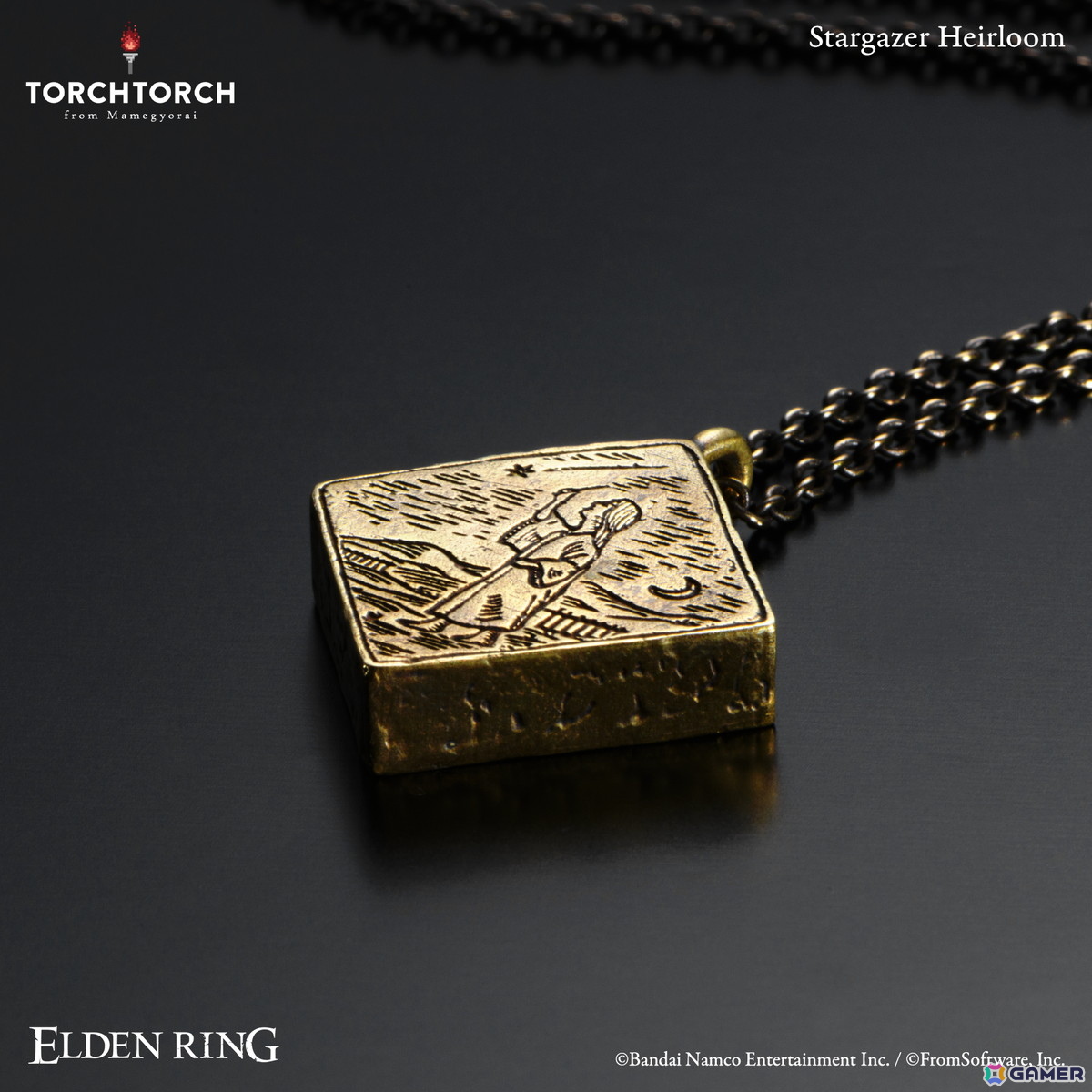「ELDEN RING」TORCH TORCHのアクセサリーシリーズに「星砕きの伝承」「星見少女の伝承」が登場!アンティーク調のペンダントとして2026年3月に発売の画像
