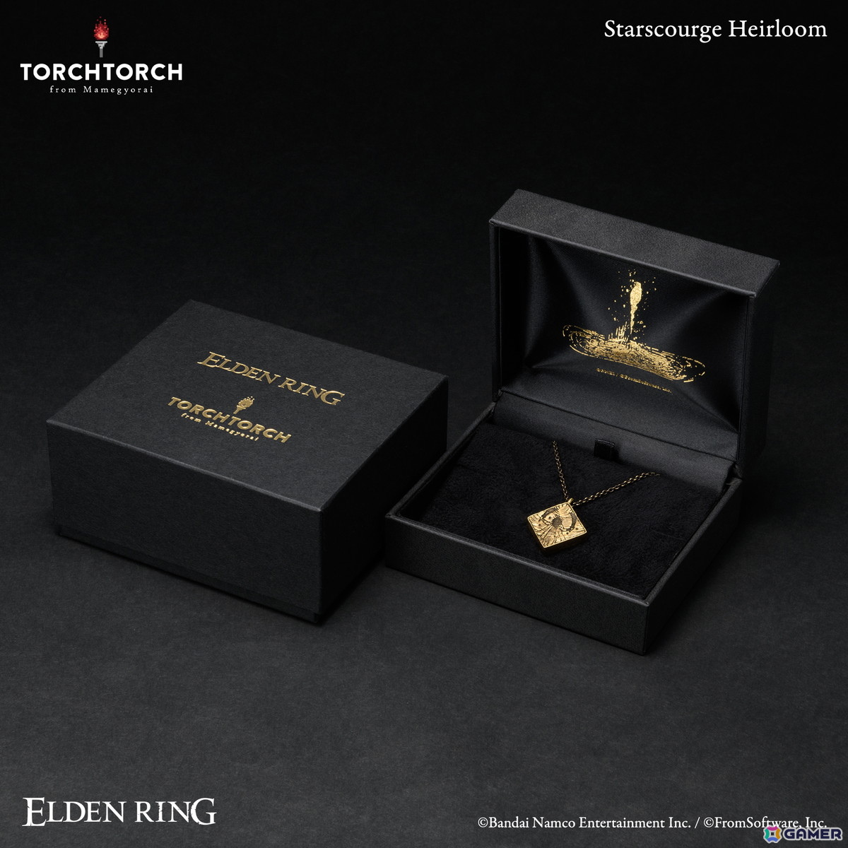「ELDEN RING」TORCH TORCHのアクセサリーシリーズに「星砕きの伝承」「星見少女の伝承」が登場!アンティーク調のペンダントとして2026年3月に発売の画像