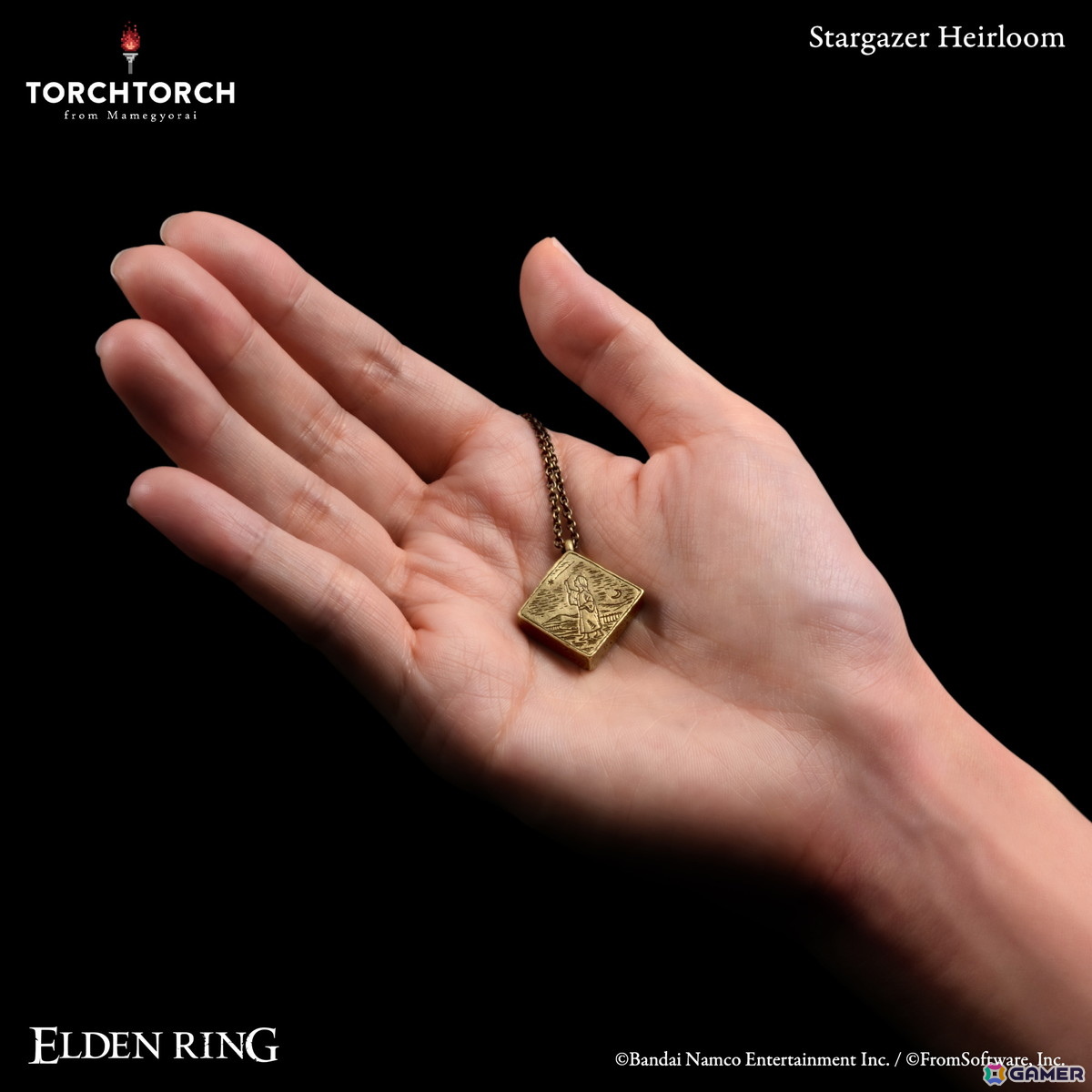 「ELDEN RING」TORCH TORCHのアクセサリーシリーズに「星砕きの伝承」「星見少女の伝承」が登場!アンティーク調のペンダントとして2026年3月に発売の画像