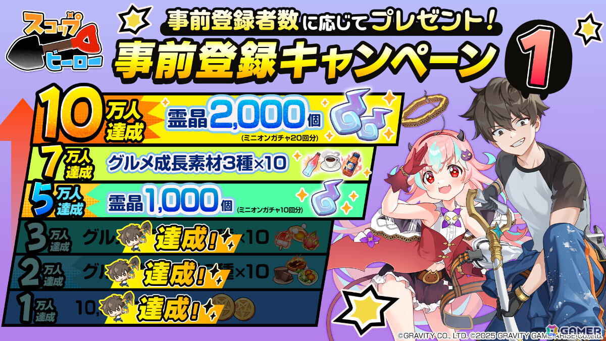 穴掘り×ピンボールのパズルRPG「スコップヒーロー」が配信！SSRヒーロー確定の引き直しガチャなどスタートダッシュに最適なイベントも開催の画像