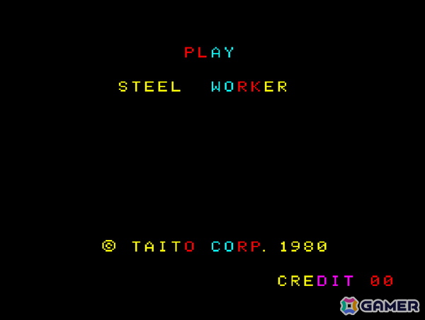 作業員が落下しないように足場を設置していくパズルゲーム「スチールワーカー」がアーケードアーカイブス/アーケードアーカイブス2として9月18日に配信！の画像