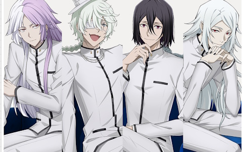 「學園文豪ストレイドッグス」私立 聖北天学院高校の生徒であるシグマ、ニコライ・G、フョードル・D、澁澤龍彦の情報が公開!