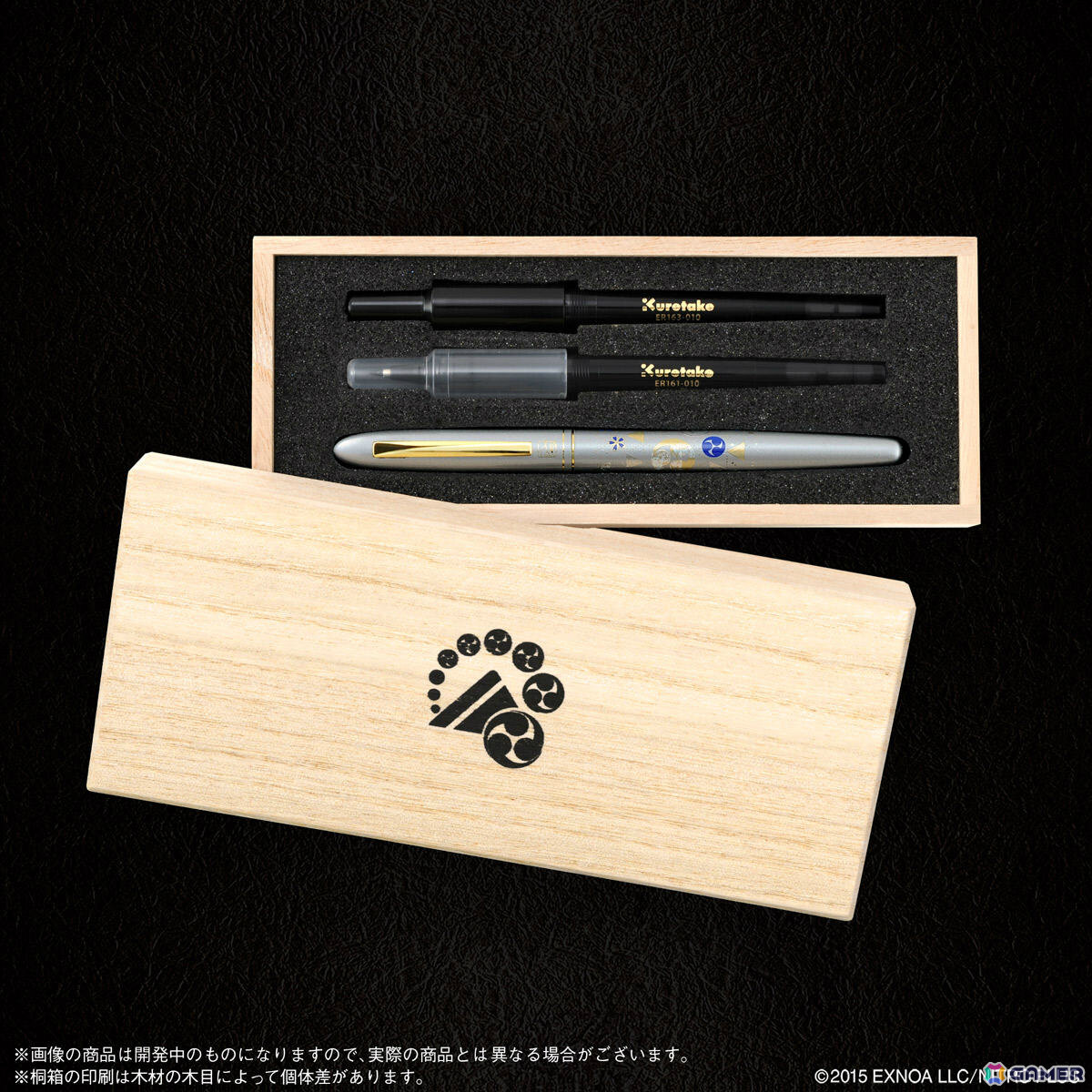 「刀剣乱舞ONLINE」山姥切国広・山姥切長義をイメージした“手紙ぺん”が登場!日本の伝統工芸である蒔絵を職人が手作業で再現の画像