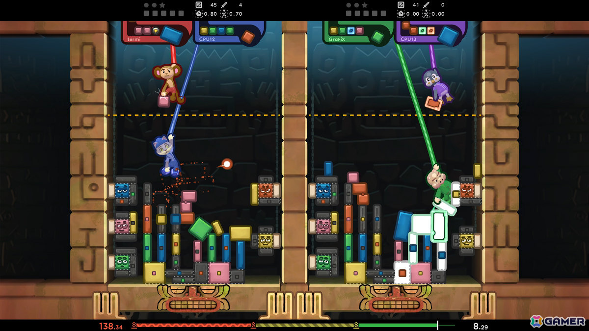 “バンジー”する動物たちが繰り広げる革新的な物理パズルゲーム「TopplePOP」Switch版がTGS2025に試遊出展！の画像10