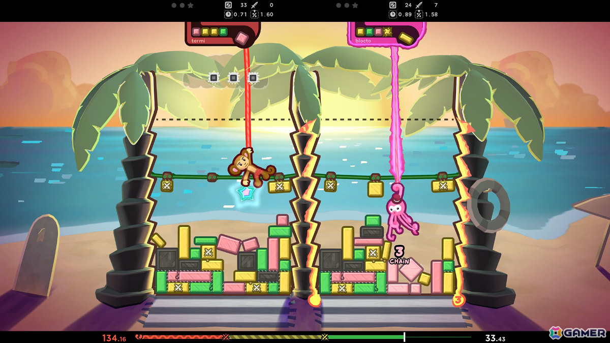 “バンジー”する動物たちが繰り広げる革新的な物理パズルゲーム「TopplePOP」Switch版がTGS2025に試遊出展！の画像11