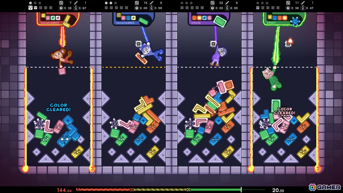 “バンジー”する動物たちが繰り広げる革新的な物理パズルゲーム「TopplePOP」Switch版がTGS2025に試遊出展！の画像4