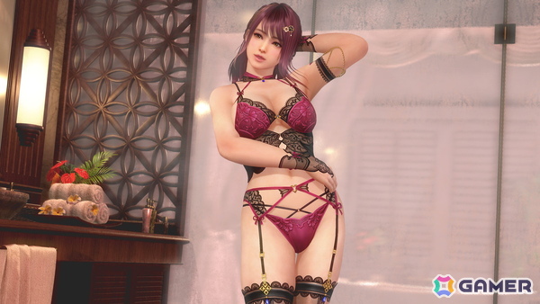 「DEAD OR ALIVE XVV」あずさ（CV：ブリドカットセーラ恵美）の新SSR水着「タンデム・エンバー」が登場！なつかしガチャが最大120連無料の乙女の純情キャンペーンもの画像2