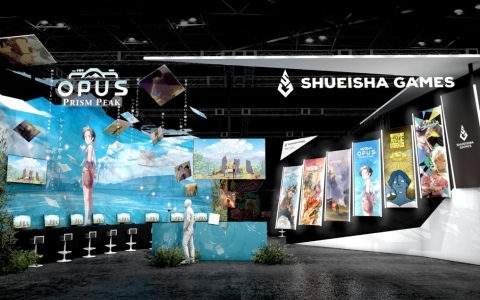 集英社ゲームズのTGSブース＆ノベルティ情報が公開！「OPUS: Prism Peak」のポストカードや「unVEIL the world」の漫画調ステッカーなどがもらえる