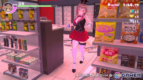 「バニーガーデン」のスピンオフタイトルとなる千鳥足アクションゲーム「へべれけ ばにーがーでん」がSwitch/Steamで10月9日に配信！の画像18