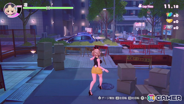 「バニーガーデン」のスピンオフタイトルとなる千鳥足アクションゲーム「へべれけ ばにーがーでん」がSwitch/Steamで10月9日に配信！の画像3