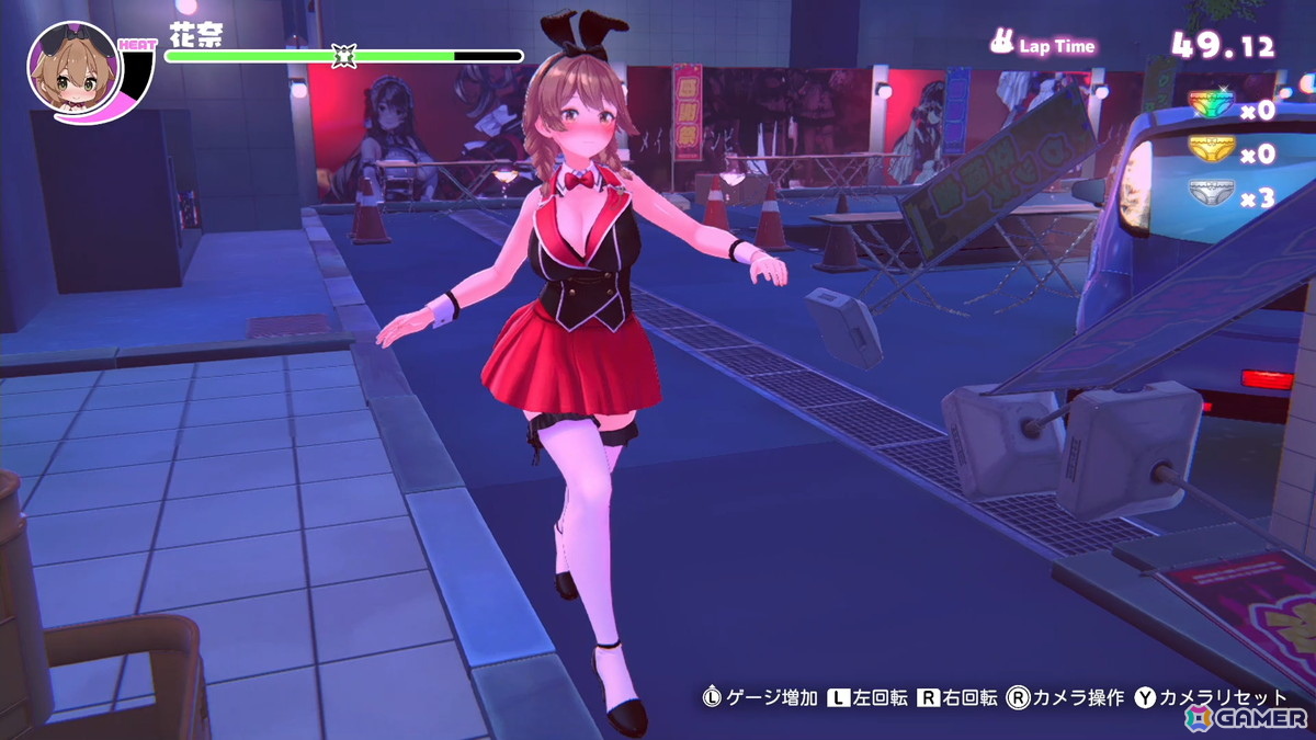 「バニーガーデン」のスピンオフタイトルとなる千鳥足アクションゲーム「へべれけ ばにーがーでん」がSwitch/Steamで10月9日に配信！の画像12