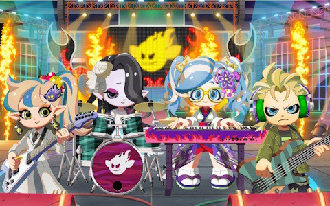 ギター・ベース・ドラム・キーボードでプレイできる本格バンドゲーム「激奏！BAND STAR」がSwitchで今冬発売！YOASOBI、AKB48、Omoinotakeら人気アーティスト楽曲を収録