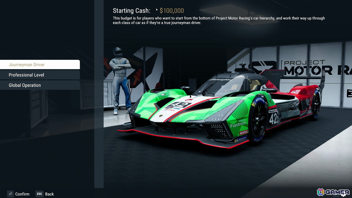 「Project Motor Racing」レーシングチーム運営を体験できる「キャリアモード」を紹介！の画像2