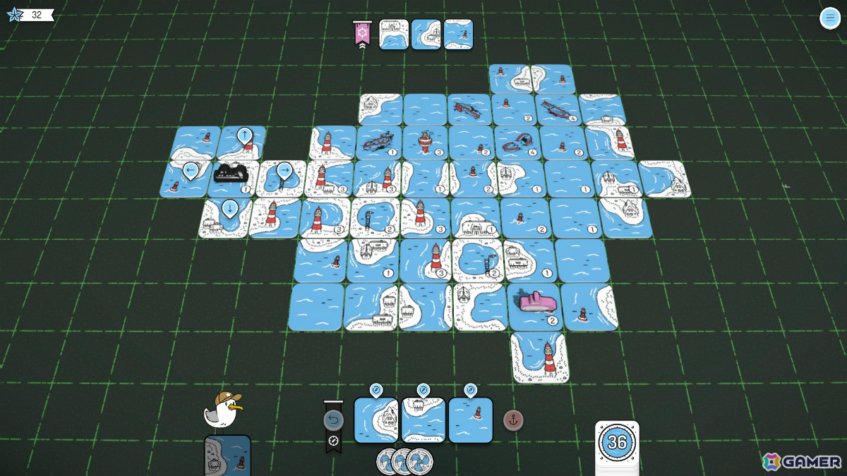 最大4人で北海の地図を作り上げていく協力型タイル配置ゲーム「Beacon Patrol」が配信！の画像8