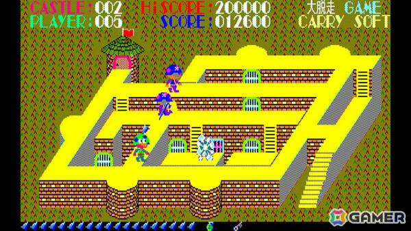 捕虜収容所で仲間たちを救出するコミカルなアクションゲーム「EGGコンソール 大脱走 PC-8801」が配信！の画像