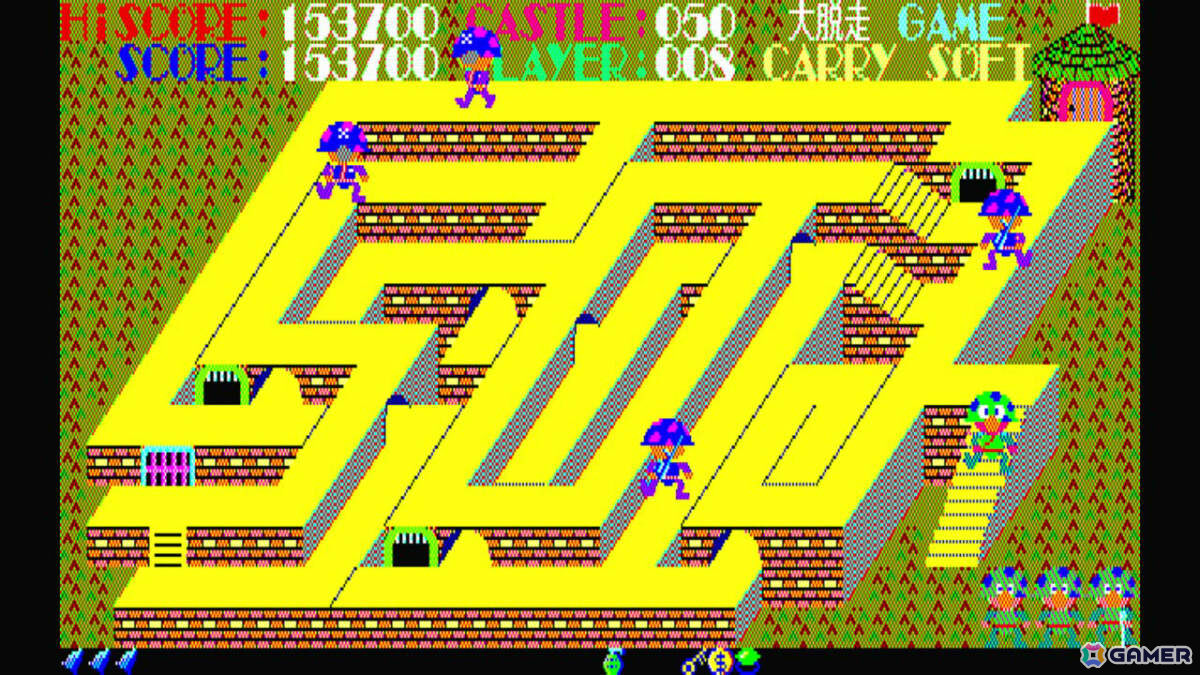 捕虜収容所で仲間たちを救出するコミカルなアクションゲーム「EGGコンソール 大脱走 PC-8801」が配信！の画像