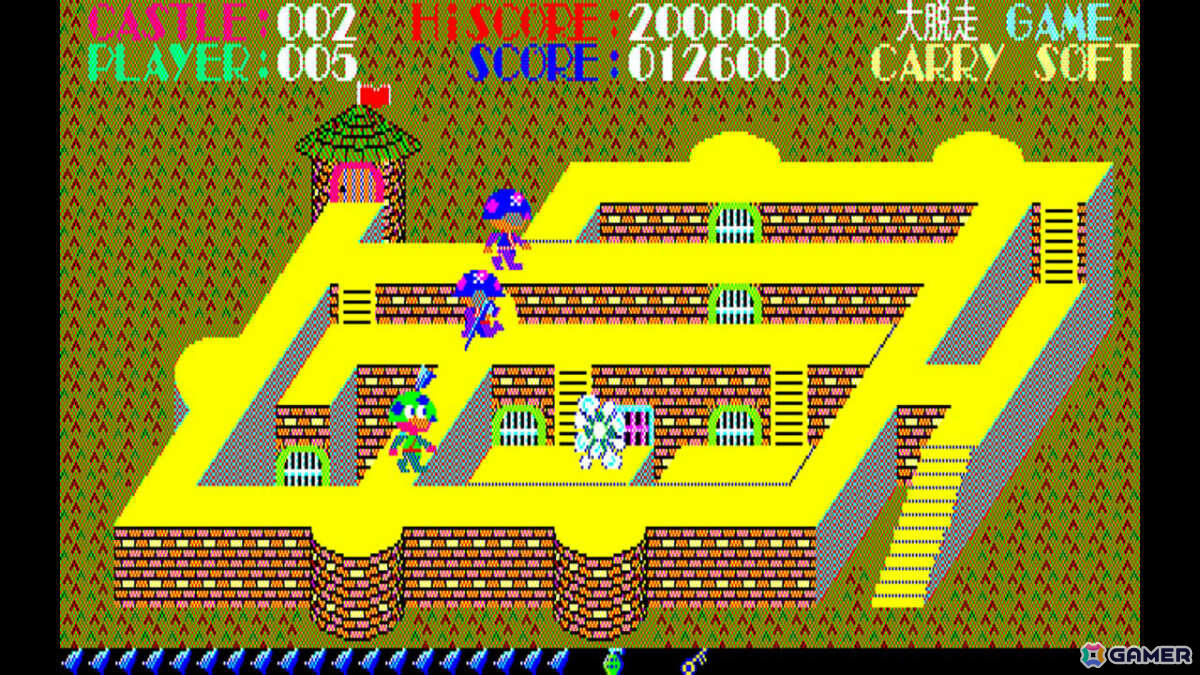 捕虜収容所で仲間たちを救出するコミカルなアクションゲーム「EGGコンソール 大脱走 PC-8801」が配信！の画像6