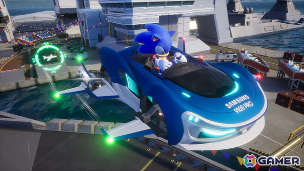 「ソニックレーシング クロスワールド」16の実在企業・ブランドとコラボ！ゲーム内でマシンをカスタマイズできるコラボステッカーもの画像8