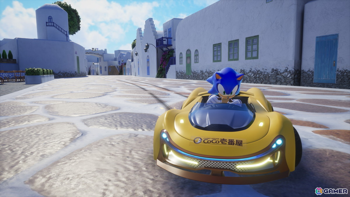 「ソニックレーシング クロスワールド」16の実在企業・ブランドとコラボ！ゲーム内でマシンをカスタマイズできるコラボステッカーもの画像