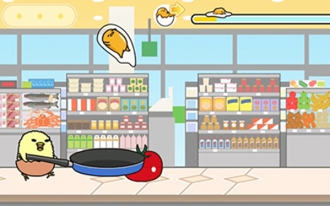 「ぐでたま」の脱力系横スクロールアクション「『ぐでたまらん』～走ってぐでたま！でもぐでたまはぐでぐでしてたい～」がリリース！