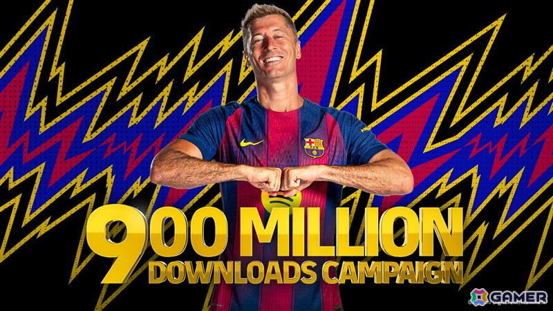 「eFootball」が累計9億ダウンロードを突破！FC バルセロナをテーマにした記念キャンペーンも開催中の画像