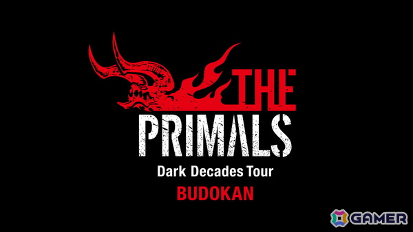 9月に日本武道館で開催されるワンマンライブ「THE PRIMALS Dark Decades Tour BUDOKAN」の有料ライブストリーミング配信が決定！の画像1