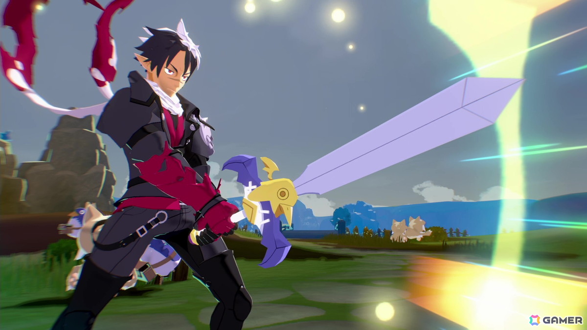 従魔にしたプリニーは剣に魔チェンジできる。主人公が剣以外の武器を装備していれば、通常武器と魔チェンジ武器を使い分けできる。