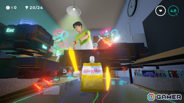 カロリーメイトが制作する3DアクションADVの続編「Calorie Mate FOR GAME CREATORS - JELLY MISSION -」がSteamで期間限定配信！の画像2