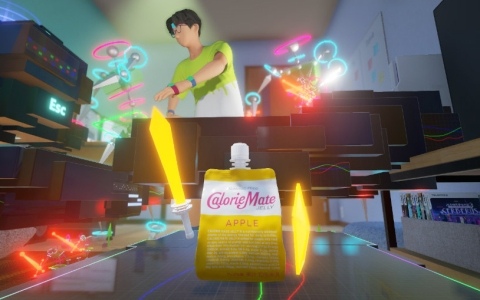カロリーメイトが制作する3DアクションADVの続編「Calorie Mate FOR GAME CREATORS - JELLY MISSION -」がSteamで期間限定配信！