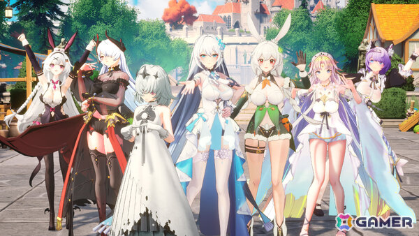 100人以上の美少女たちと賑やかな冒険を楽しめる放置系RPG「百花ランブル」が2025年秋に配信！近日中に事前登録受付を開始の画像2