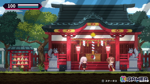 Red Dunes Games×アクワイアの怪異討伐2DドットアクションADV「怪喰 Monster Eater」＆タイムループスパイアクションADV「Hamrazu:Re ハムラズール」がTGS2025に出展！の画像