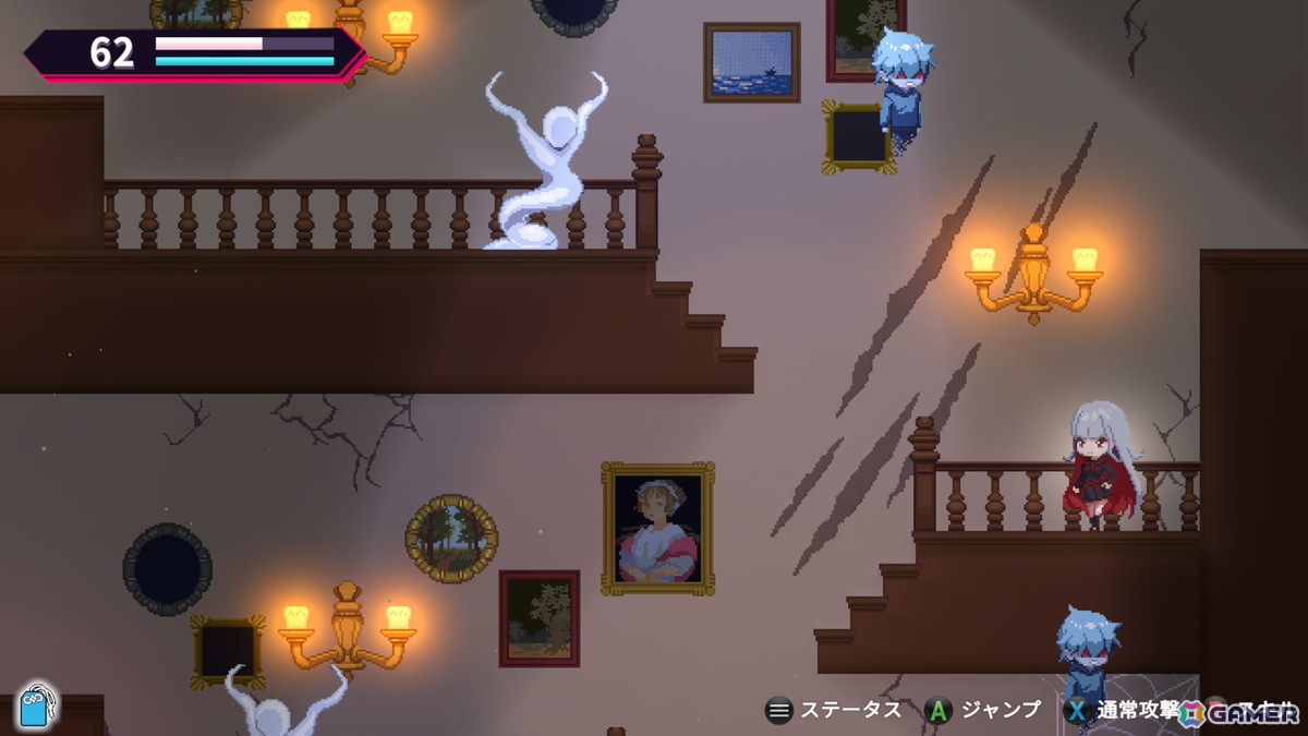 Red Dunes Games×アクワイアの怪異討伐2DドットアクションADV「怪喰 Monster Eater」＆タイムループスパイアクションADV「Hamrazu:Re ハムラズール」がTGS2025に出展！の画像10