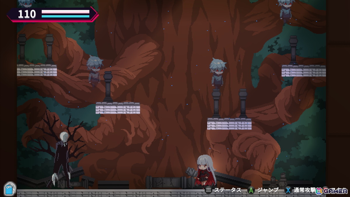 Red Dunes Games×アクワイアの怪異討伐2DドットアクションADV「怪喰 Monster Eater」＆タイムループスパイアクションADV「Hamrazu:Re ハムラズール」がTGS2025に出展！の画像11