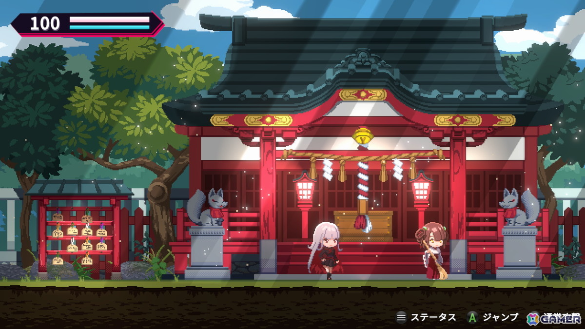 Red Dunes Games×アクワイアの怪異討伐2DドットアクションADV「怪喰 Monster Eater」＆タイムループスパイアクションADV「Hamrazu:Re ハムラズール」がTGS2025に出展！の画像8
