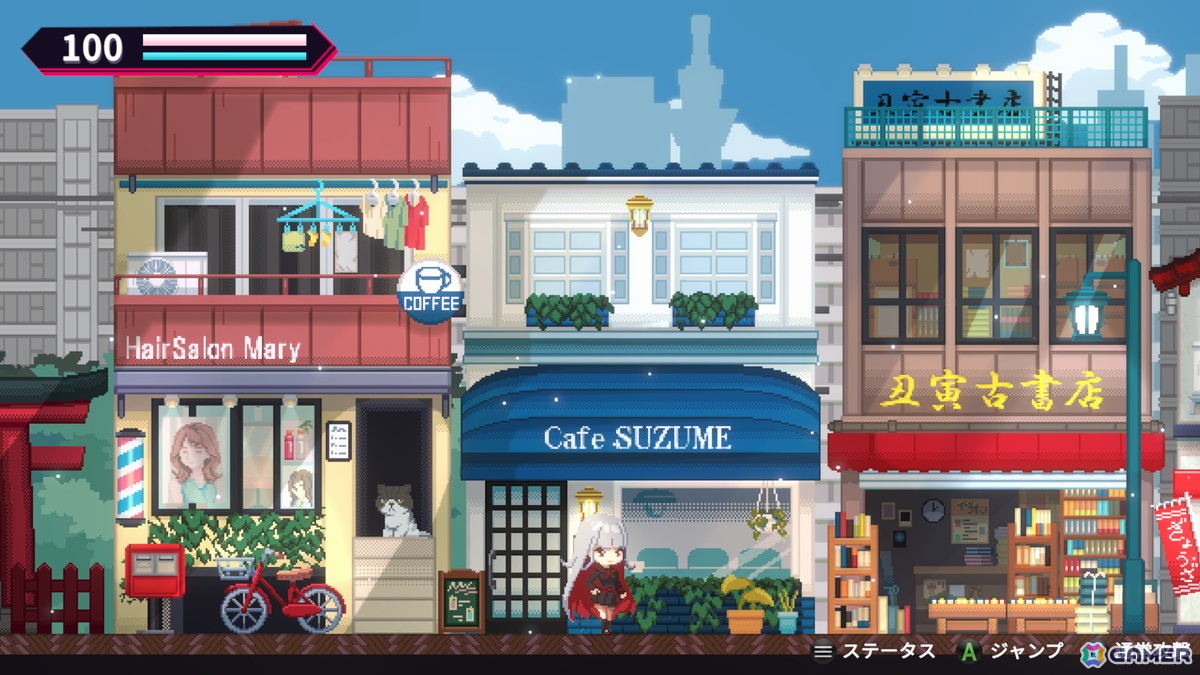 Red Dunes Games×アクワイアの怪異討伐2DドットアクションADV「怪喰 Monster Eater」＆タイムループスパイアクションADV「Hamrazu:Re ハムラズール」がTGS2025に出展！の画像9