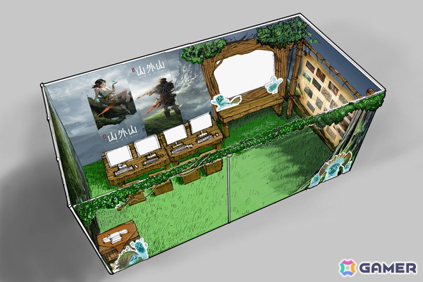 オープンワールドサバイバルクラフトゲーム「山外山（ヤマソト）」がTSG2025に出展！開発中のゲームの一部を体験できるデモをプレイ可能の画像2