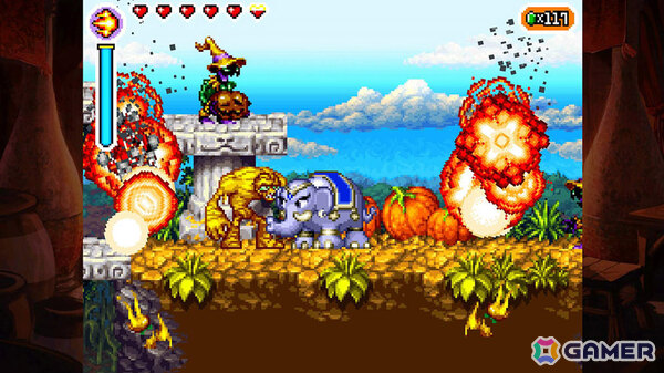 ドット絵アクションADV「シャンティ -リスキィ・ブーツの逆襲-」がPS5/Switchで10月16日に配信！の画像