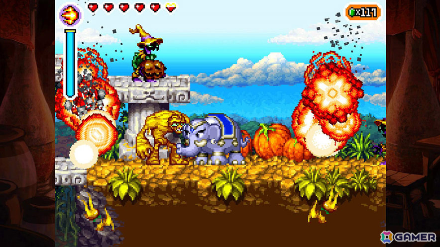 ドット絵アクションADV「シャンティ -リスキィ・ブーツの逆襲-」がPS5/Switchで10月16日に配信！の画像5