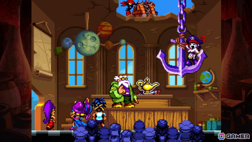 ドット絵アクションADV「シャンティ -リスキィ・ブーツの逆襲-」がPS5/Switchで10月16日に配信！の画像6