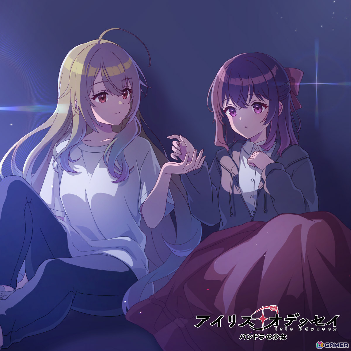 現代ファンタジーADV「アイリス・オデッセイ パンドラの少女」OPムービーが公開!主題歌はバーチャルアーティスト・皇美緒奈さんが担当の画像